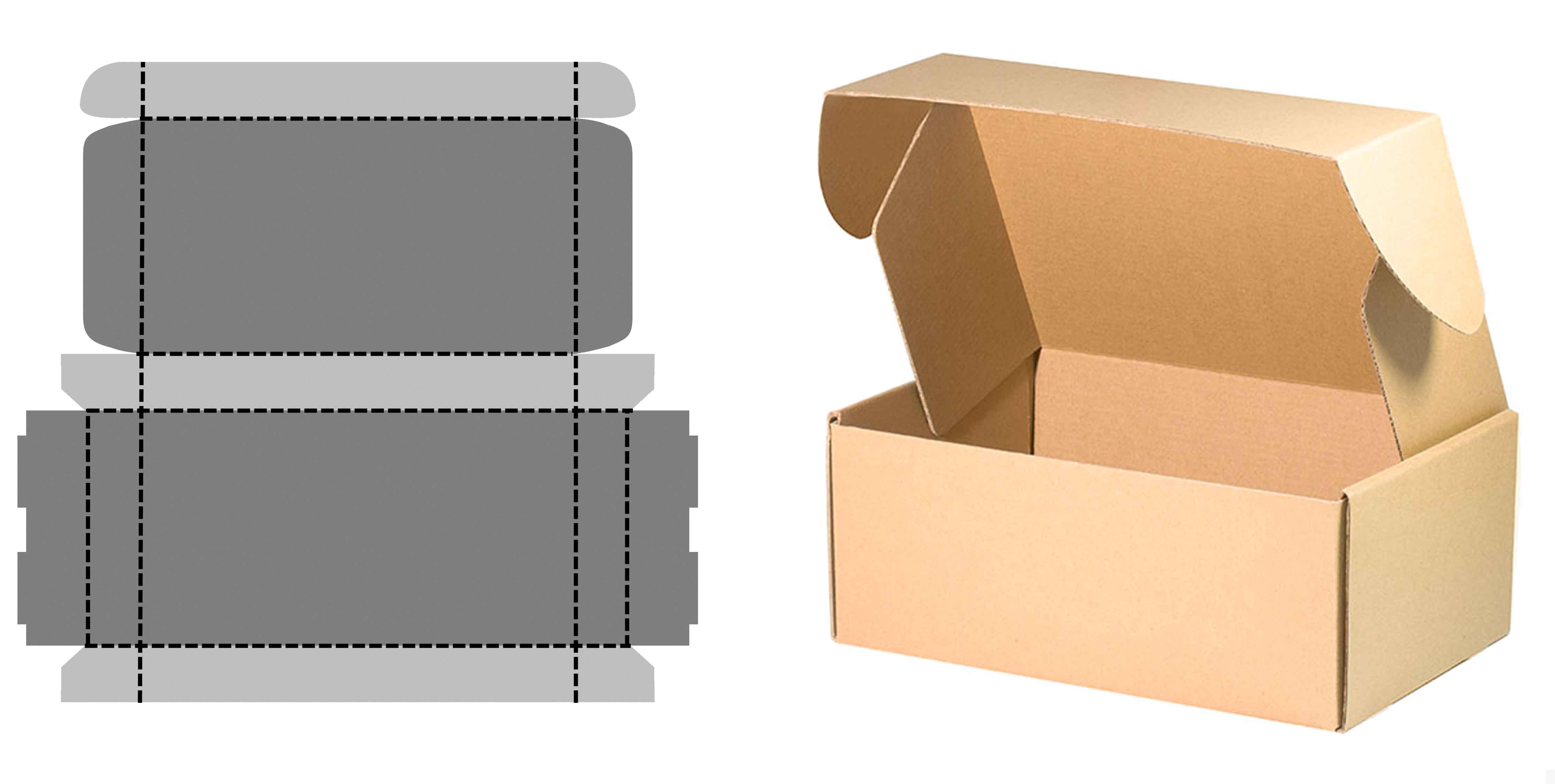 Die Cut Box Blank