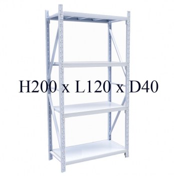 Store Rack H200 x L120 x D40cm